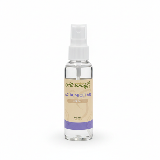 AGUA MICELAR 60 ML ARTESANALY
