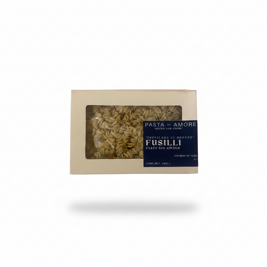 FUSILLI-VEGANO SIN GLUTEN 300 GR PASTA MI AMORE EL HUERTO DE CARMEN