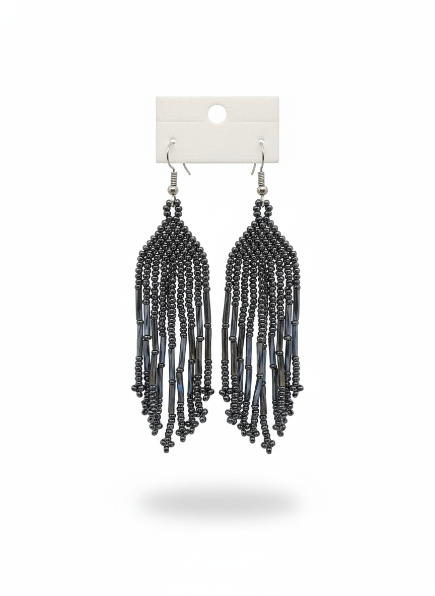 Arete huichol fleco chico SAGITARIA