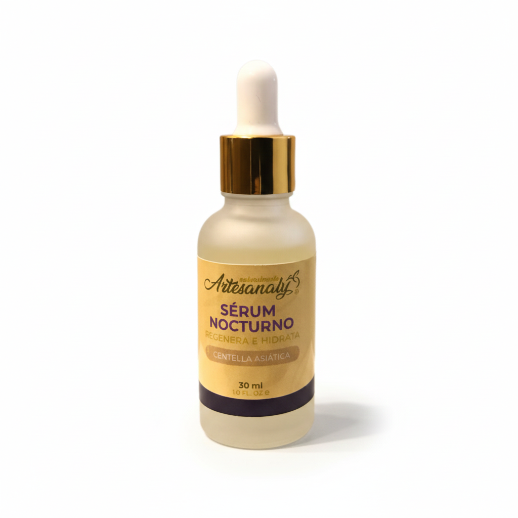 SERUM NOCTURNO CENTELLA ASIATICA 30 ML ARTESANALY