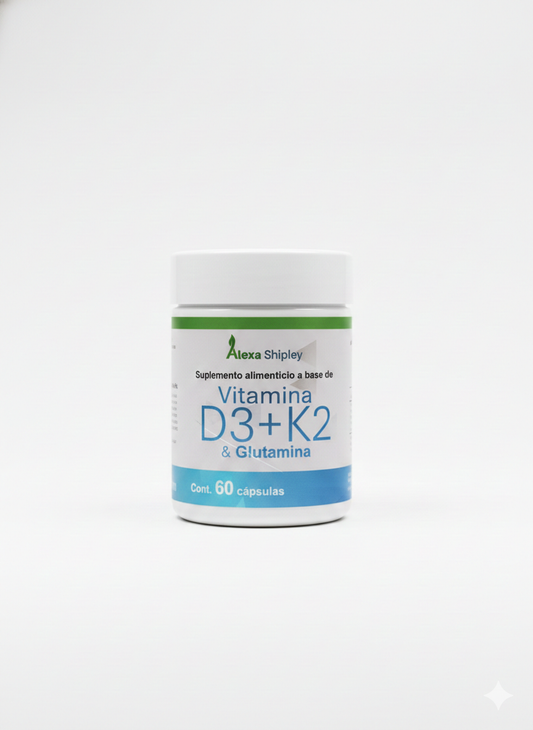 vitamina d3 + k2 60 caps ALEXA SHIPLEY