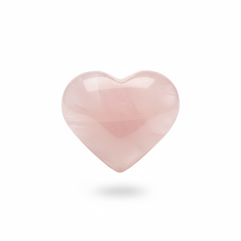 CORAZON CUARZO ROSA SAGITARIA