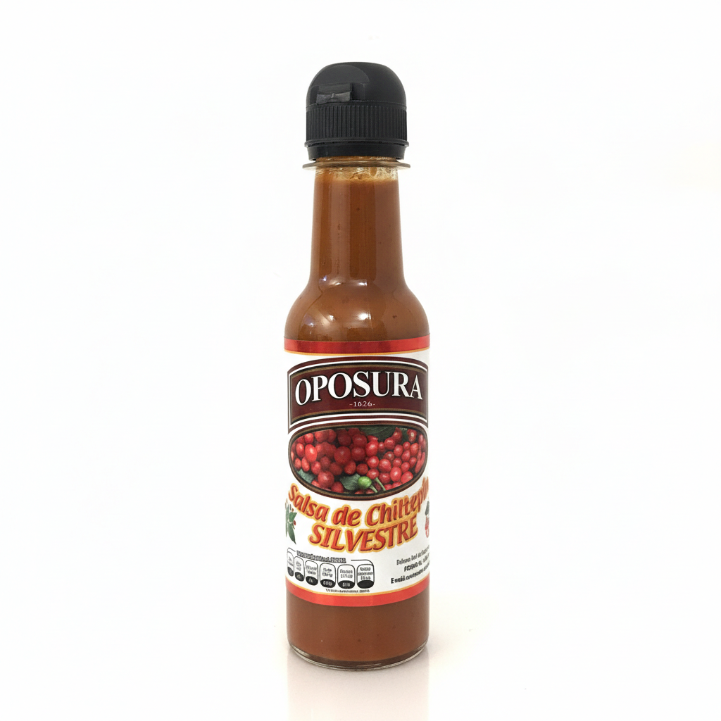 SALSA DE CHILTEPÍN CONT.NETO 190 ML OPOSURA