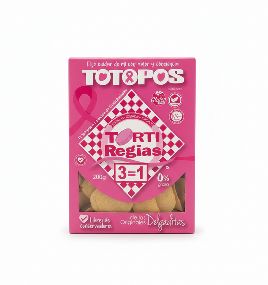 Totopos de tortiregias