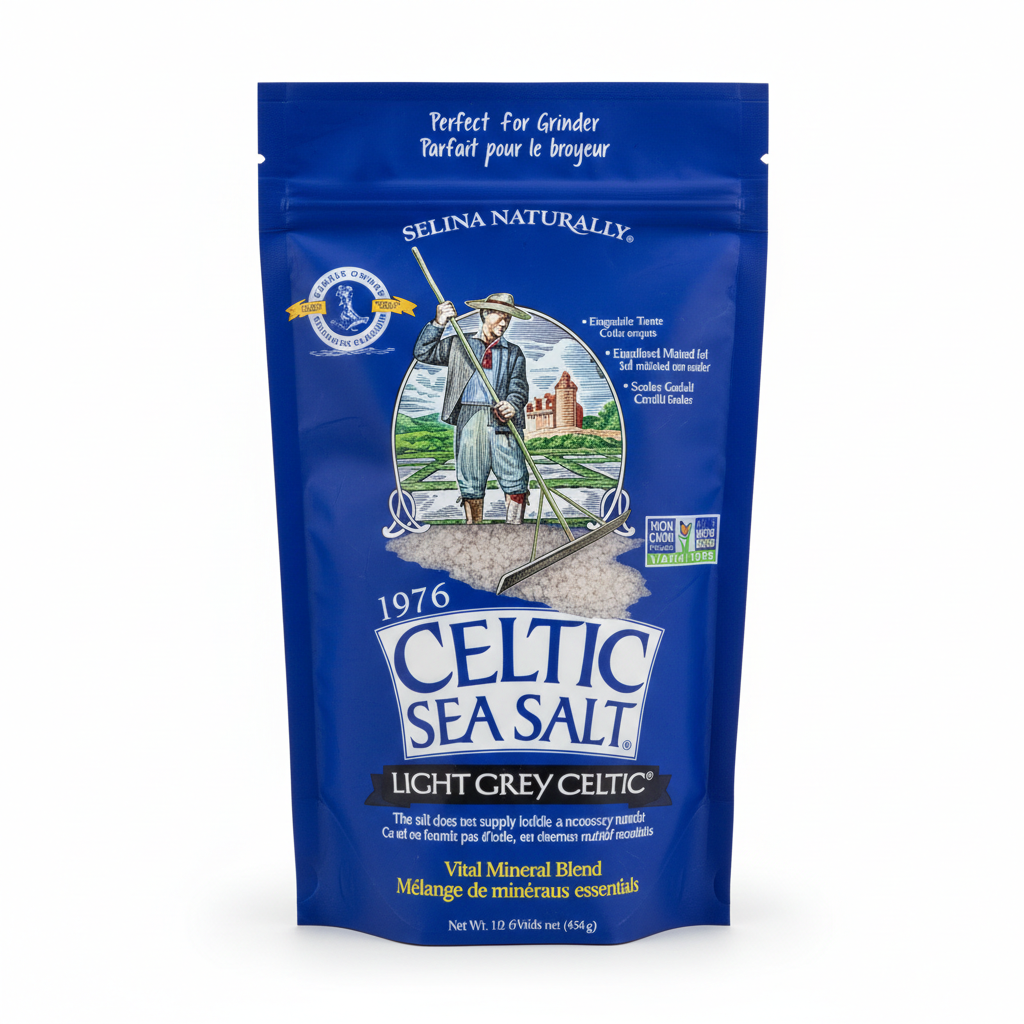 Selina Naturally Celtic Sea Salt Light Grey Coarse  0.5 lb