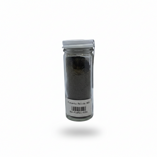 Pimienta molida frasco