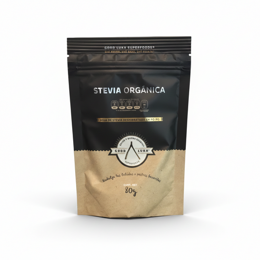 Stevia orgánica 80 g GOOD LUKA