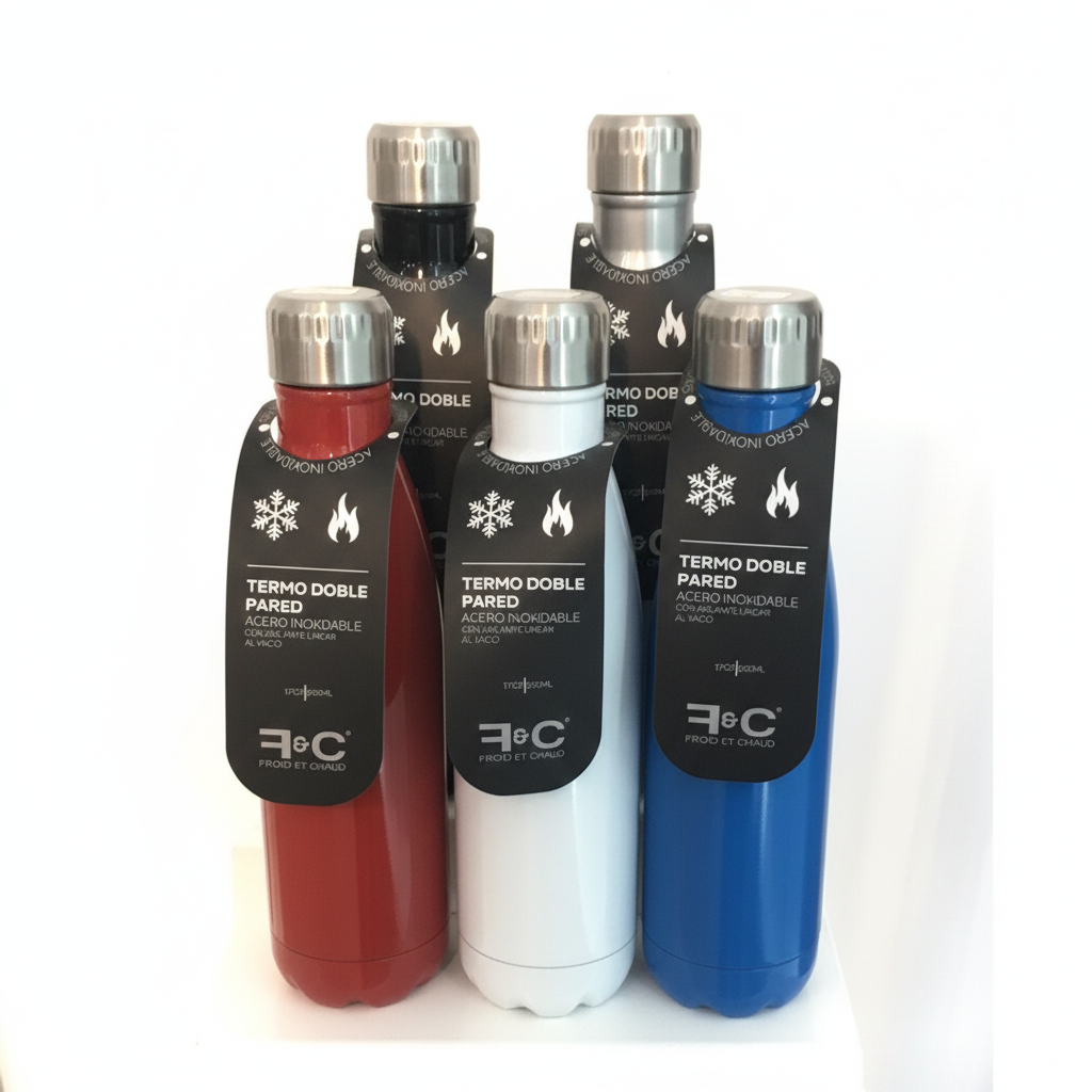 Termo de acero inoxidable 1pz