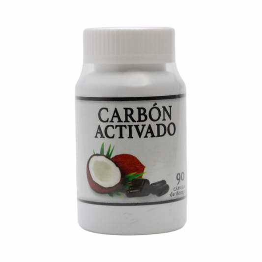 Carbón activado 90 cap