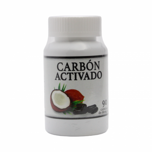 Carbón activado 90 cap