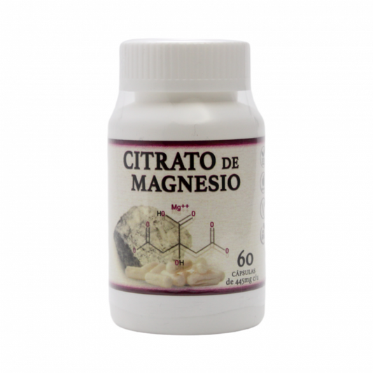 Citrato de magnesio 60 cap de 445 mg c/u
