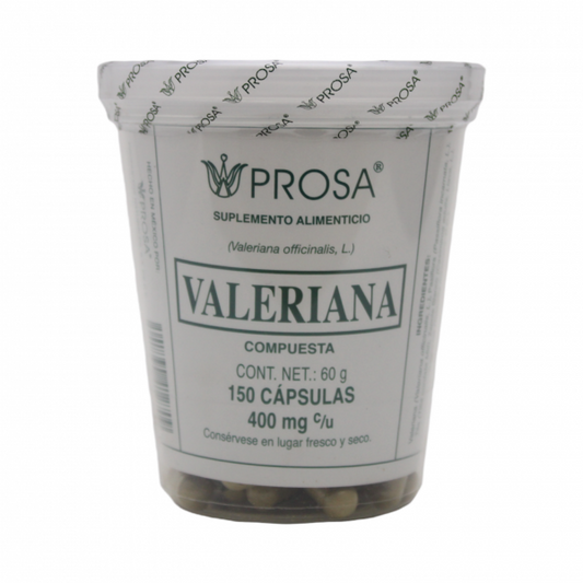 Capsulas de Valeriana 400mg / 150 caps TERESITA'S NATURAL