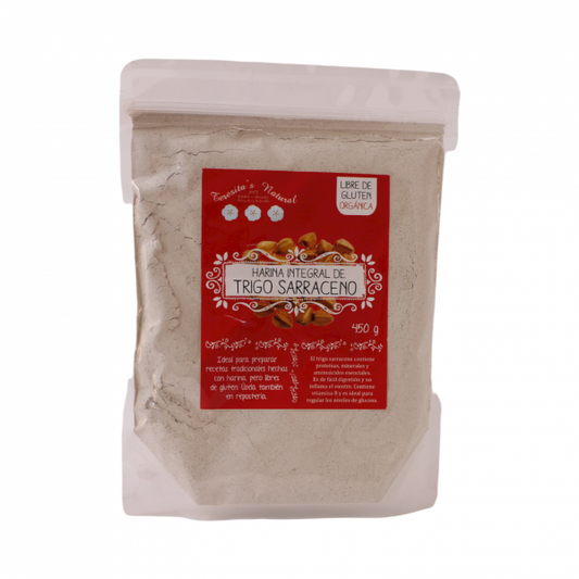 Harina integral de trigo sarraceno 450 g