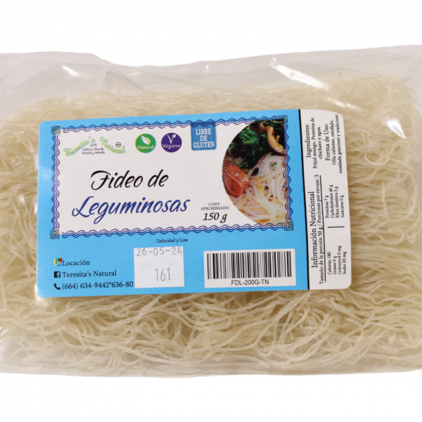 Fideo de leguminosas 150 g