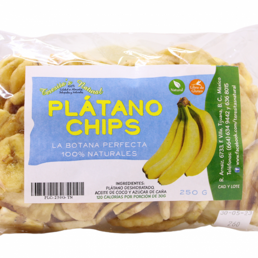 Plátano chips 250 g