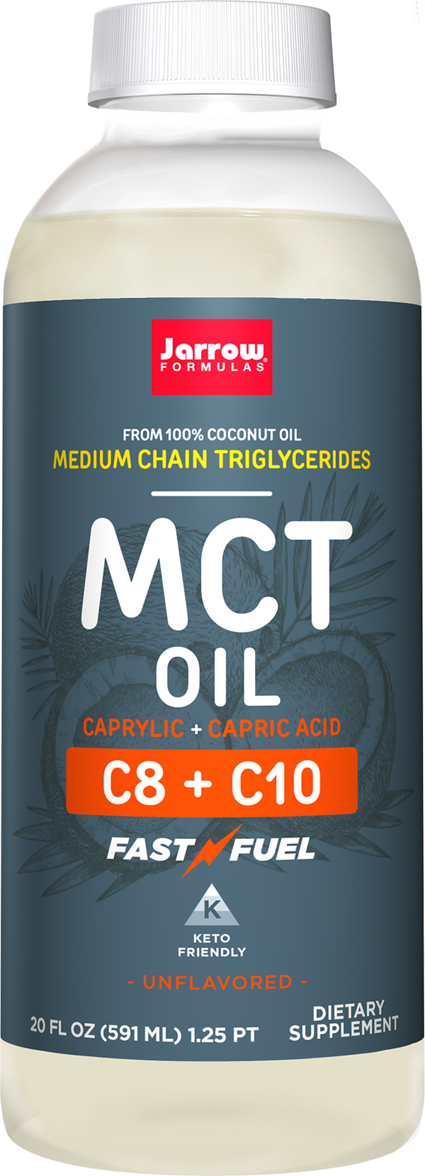 MCT oil Jarrow Formula 591ml