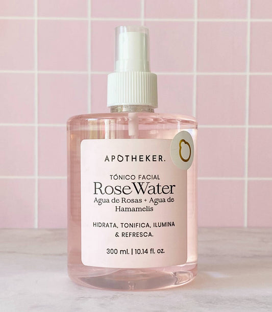 Tónico Facial Rose Water 300 ml