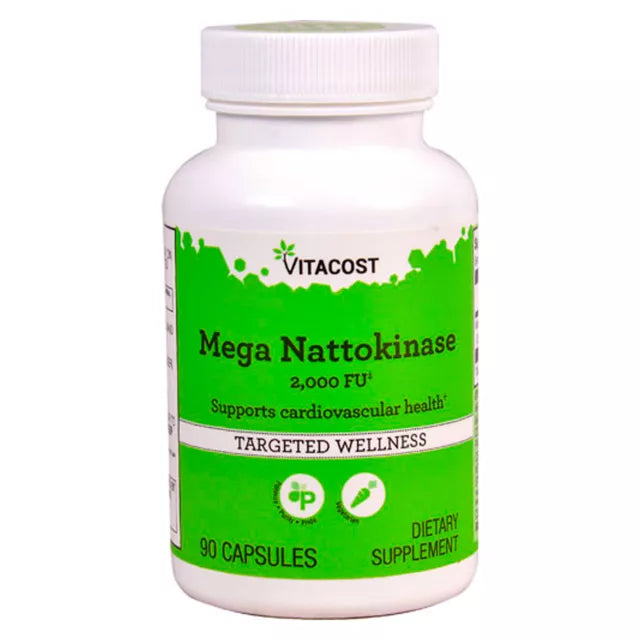 Vitacost Mega Nattokinase -- 2000 FU - 90 Capsules