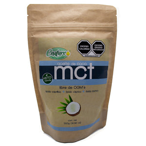 MCT orgánico en polvo 300g