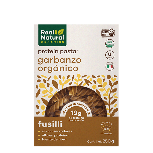 Real Natural Organic - Fusili de Garbanzo 250gr