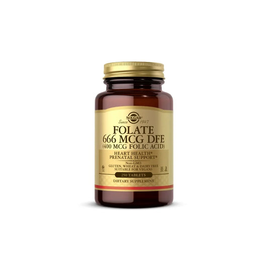 Solgar Folate -- 666 mcg DFE - 250 Tablets