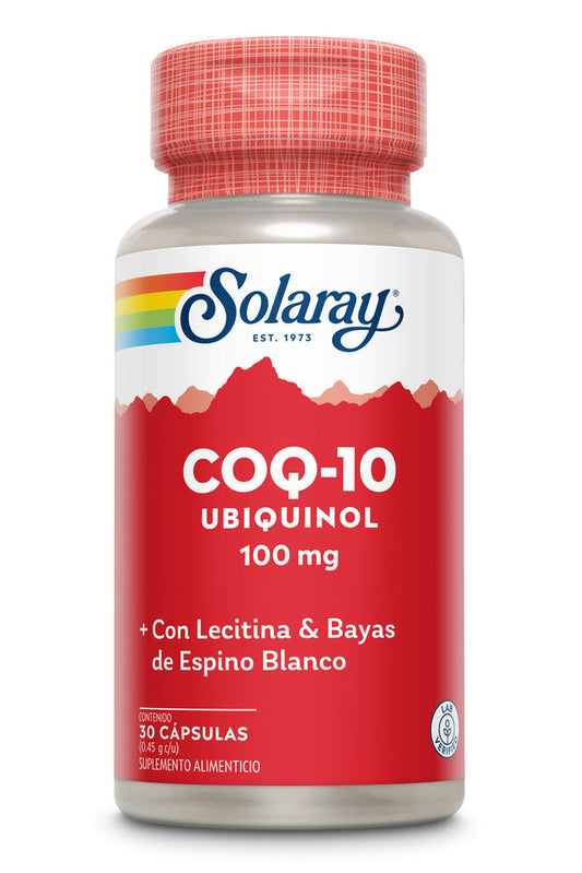 Solaray COQ-10 100mg 30 cápsulas