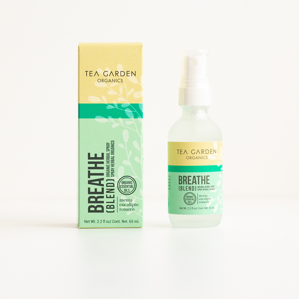 Breathe (blend) spray herbal orgánico 65 ml