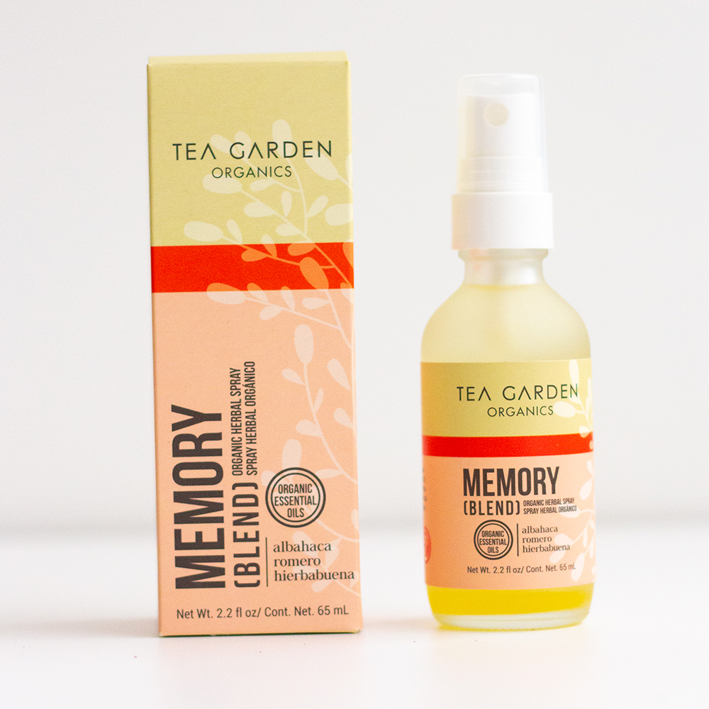 Memory (blend) spray herbal orgánico 65 ml