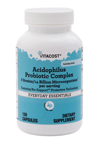 Vitacost Acidophilus Probiotico Complex / 120 Capsulas