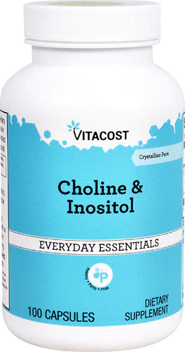 Vitacost Choline & Inositol - 100 Capsules