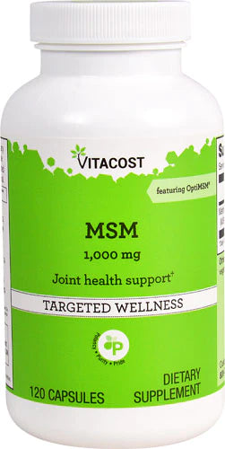Vitacost MSM 1000 mg - 120 Capsules