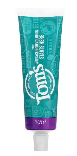 Tom's Pasta Dental Natural -  Cuidado Integral 85ml