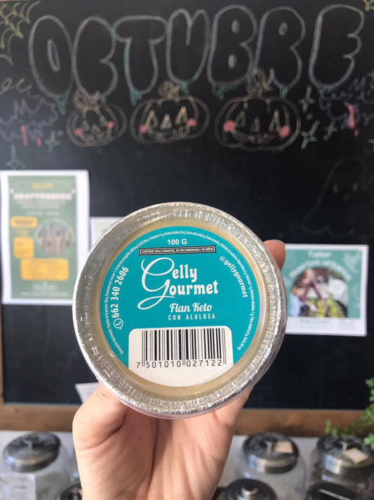 FLAN KETO CON ALULOSA GELLY GOURMET