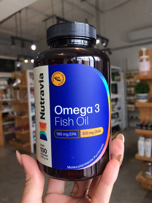 Omega 3 Fish Oil (180 mg EPA / 120 mg DHA) NUTRAVIA