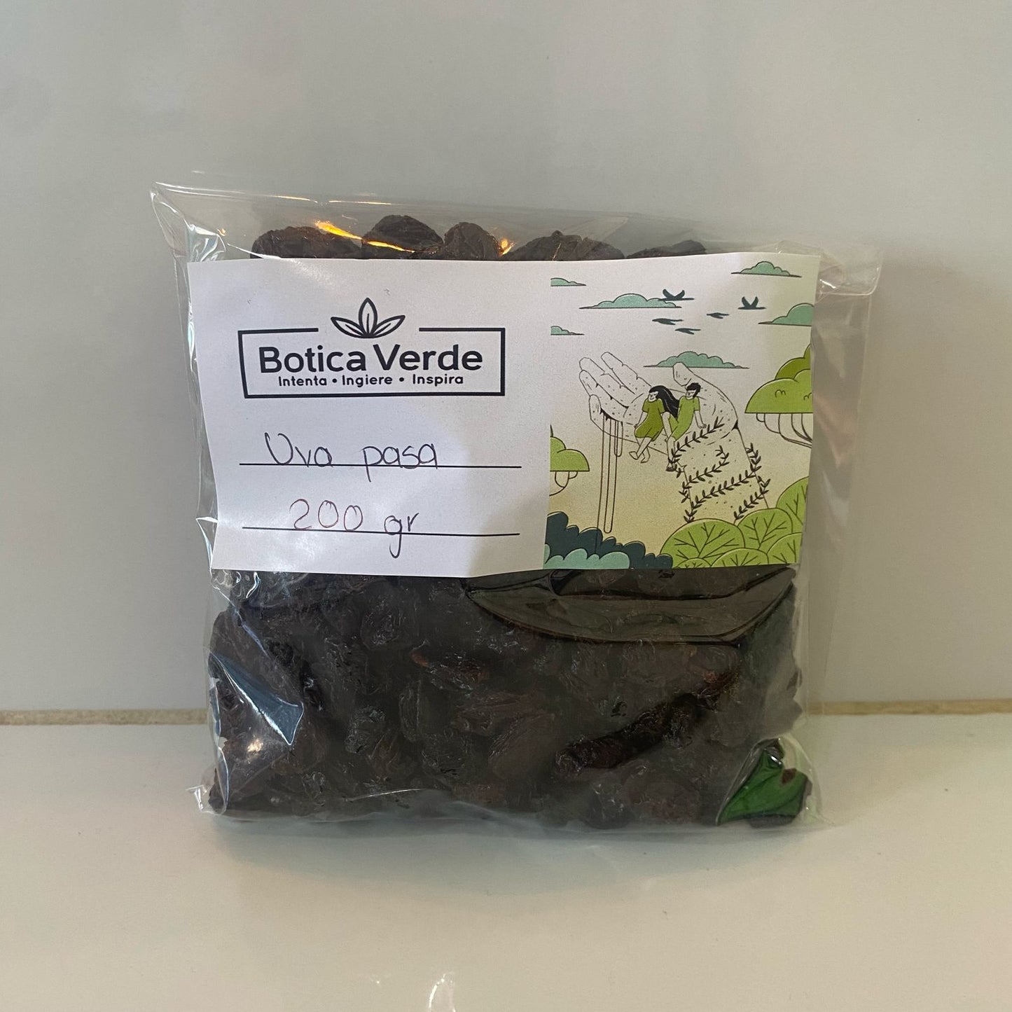 uva pasa 200 gr