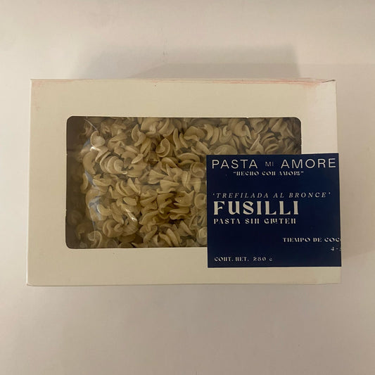 FUSILLI-VEGANO SIN GLUTEN 300 GR PASTA MI AMORE EL HUERTO DE CARMEN