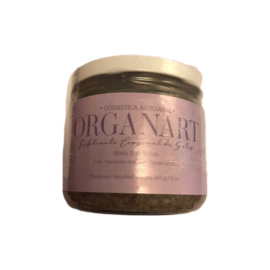 EXFOLIANTE CORPORAL DE SALES ORGANART CONT.NETO 340 GR