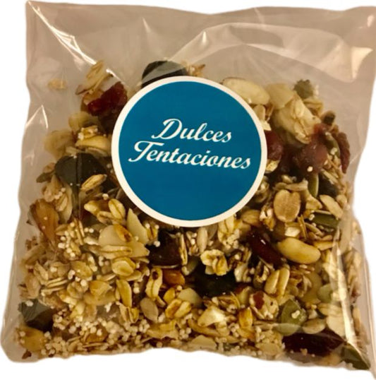 GRANOLA HORNEADA NATURAL CONT.NETO 100 GR DULCES TENTACIONES