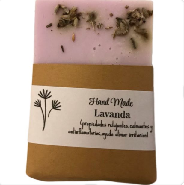 JABON ARTESANAL DE LAVANDA