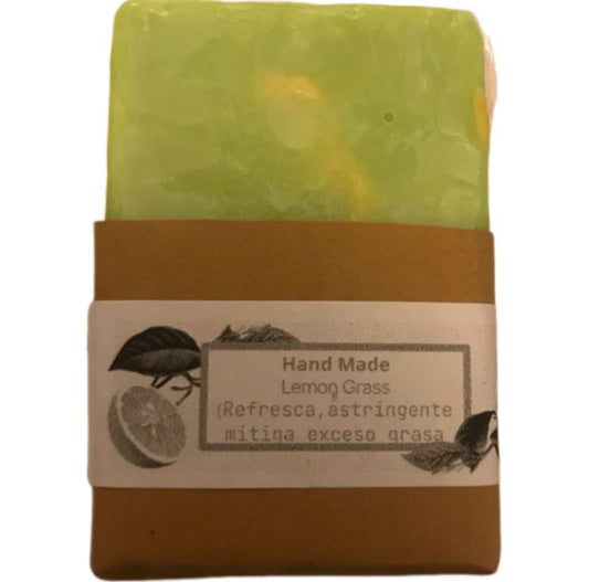 JABON ARTESANAL DE LEMON GRASS