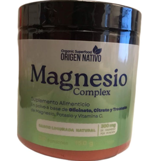 Origen Nativo  Magnesio Complex en polvo | limonda natural