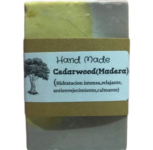 JABON ARTESANAL DE CEDARWOOD