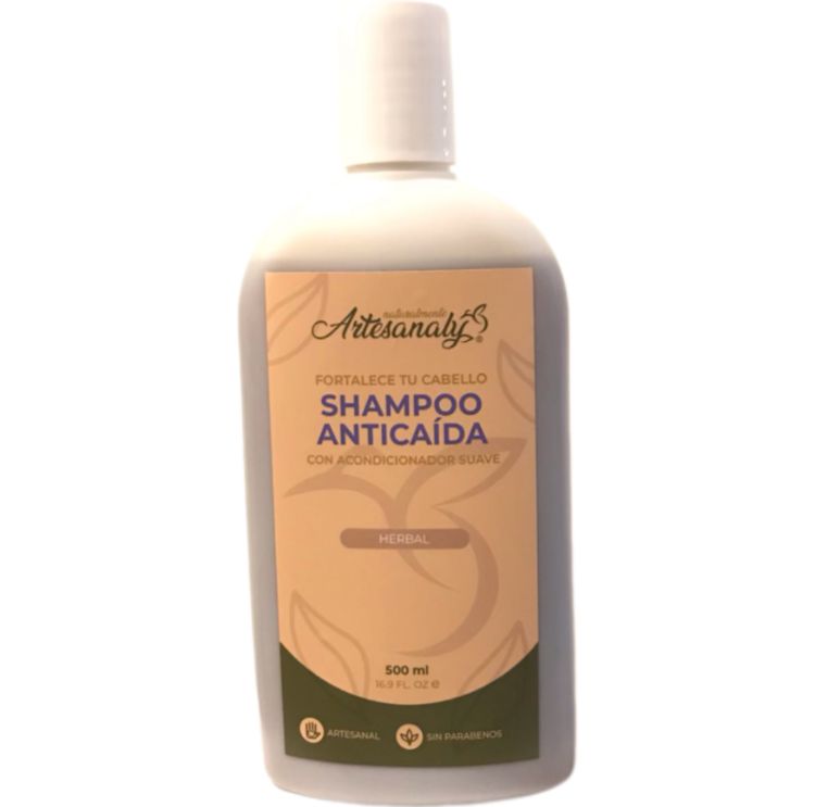 SHAMPOO ANTICAIDA 500 ML ARTESANALY
