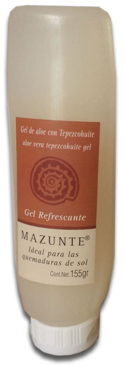 Gel Refrescante de aloe con Tepezcohuite 155g