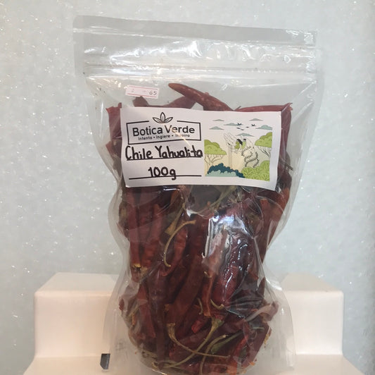 Chile yahualica 100 g (de árbol) BOTICA VERDE