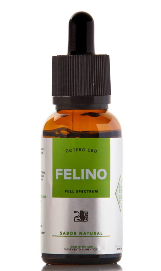Felino gotero 750 mg full spectrum sabor natural 30ml
