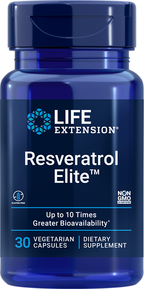 Resveratrol elite 30 vegetarian capsules