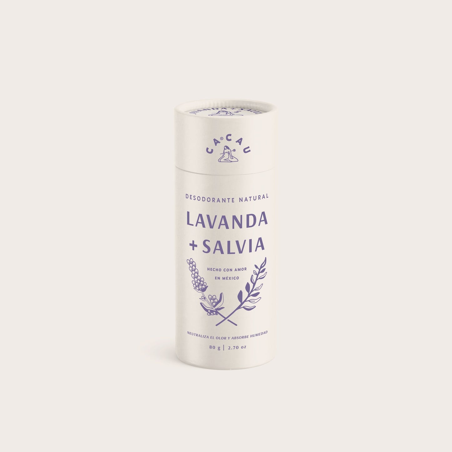 Desodorante Natural Lavanda + Salvia 80 g