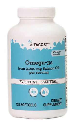 Omega 3 from 2000 mg Salmon Oil 120 Softgels