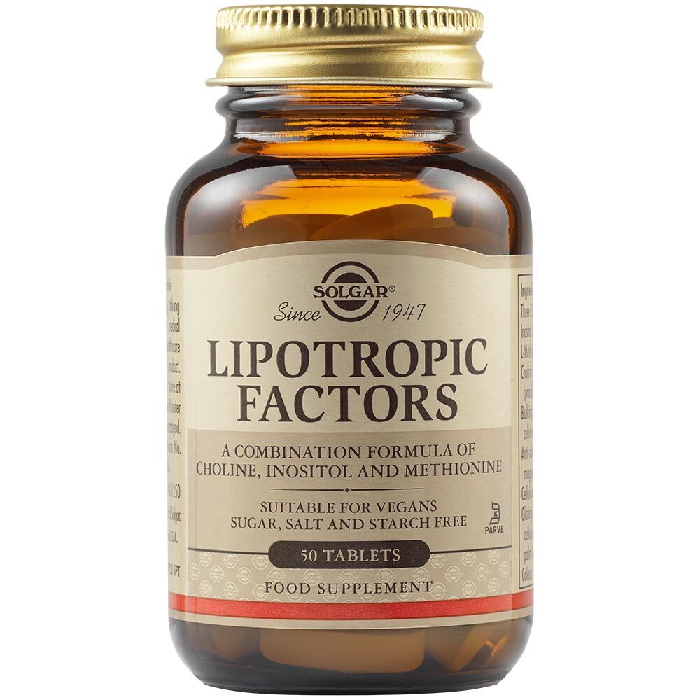 Solgar Lipotropic Factors 100 Tab
